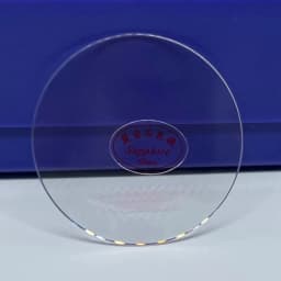 Watch Glass Sapphire Replacement Flat 1.0mm-1.2mm Thick in Diameters 16-40mm Transparent Crystal 1Piece