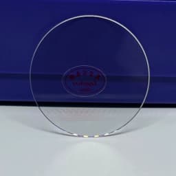 Watch Glass Sapphire Replacement Flat 1.0mm-1.2mm Thick in Diameters 16-40mm Transparent Crystal 1Piece