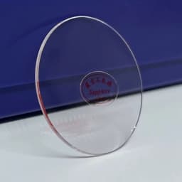 Watch Glass Sapphire Replacement Flat 1.0mm-1.2mm Thick in Diameters 16-40mm Transparent Crystal 1Piece