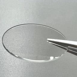 Watch Glass Sapphire Replacement Flat 1.0mm-1.2mm Thick in Diameters 16-40mm Transparent Crystal 1Piece