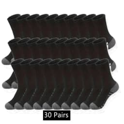 10/20/30 Pairs Men's Classic Crew Socks Unisex Sports Socks for Men Running Basketball Anti-slip Outdoor Breathable Man Socks