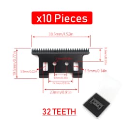 Original Replacement Blade for Kemei KM-2299 Salon Hair Clipper Hair Treatment Machine Product Accessories Blade Razor