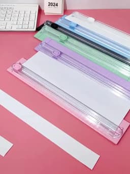 1pc Portable A3/A4 Paper Cutter, Capable of Achieving Precise Cutting Every Time - Suitable for Schools, Homes and Offices!