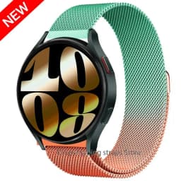 22mm 20mm Milanese loop band for Samsung Galaxy Watch 7-FE-5-pro-6-4-Classic Metal magnetic bracelet Huawei GT 5-4-3-2-2e strap