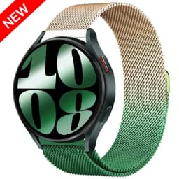 22mm 20mm Milanese loop band for Samsung Galaxy Watch 7-FE-5-pro-6-4-Classic Metal magnetic bracelet Huawei GT 5-4-3-2-2e strap