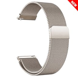22mm 20mm Milanese loop band for Samsung Galaxy Watch 7-FE-5-pro-6-4-Classic Metal magnetic bracelet Huawei GT 5-4-3-2-2e strap