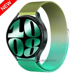 22mm 20mm Milanese loop band for Samsung Galaxy Watch 7-FE-5-pro-6-4-Classic Metal magnetic bracelet Huawei GT 5-4-3-2-2e strap