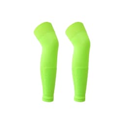 1Pair Knee Over Football Leg Guards Socks Breathable Comfort Calf Long Sock Adult Children Soccer Sports Shin Guards Leg Covers