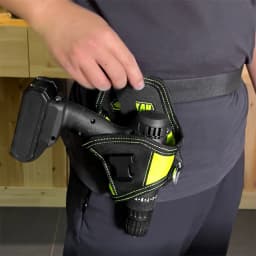 Waist Tool Bag Drill Holster Small Hand Drill Special Belt Pouch Electrician Decoration Portable Tool Bag HL059