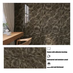 Tile Stickers Waterproof and Oil-proof Kitchen High Temperature Resistant Renovation Self-adhesive Cabinet Countertop Wallpaper
