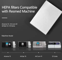 Disposable Universal Replacement Filters Cotton Filter Sleep Snorer CPAP Replacable ResMed AirSense