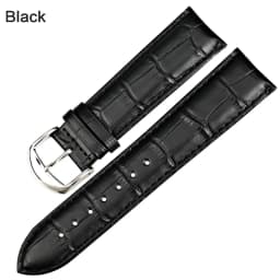 MAIKES New Watch Bracelet Belt Black Watchbands Genuine Leather Strap Watch Band 18mm 20mm 22mm Watch Accessories Wristband