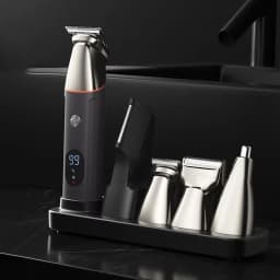 Mijia 5 in 1 Hair Trimmer Machine LCD Display Clippers Barber Professional Hair Cutting Machines Men's Electric Shaver