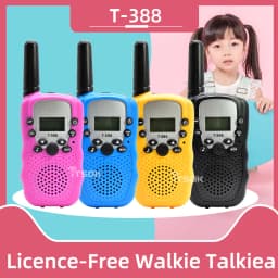 Itsok T388 Long Range Walkie Talkie for Kids FRS 22CH Free License Two Way Radio PMR 8CH Communicator