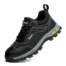 New Men's Safety Shoes, Puncture Resistant Work Shoes, Men's Protective Shoes, Wear-Resistant Work Boots Tactical Boots