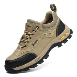 New Men's Safety Shoes, Puncture Resistant Work Shoes, Men's Protective Shoes, Wear-Resistant Work Boots Tactical Boots