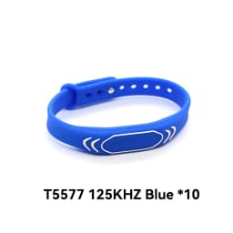 5/10PCS T5577 Rewritable Wristband 125Khz Clone Badge EM4305 Copy Token RFID Changeable Key Bracelet Proximity Card