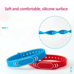 5/10PCS T5577 Rewritable Wristband 125Khz Clone Badge EM4305 Copy Token RFID Changeable Key Bracelet Proximity Card