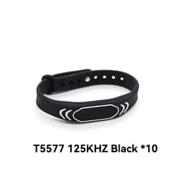 5/10PCS T5577 Rewritable Wristband 125Khz Clone Badge EM4305 Copy Token RFID Changeable Key Bracelet Proximity Card