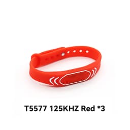 5/10PCS T5577 Rewritable Wristband 125Khz Clone Badge EM4305 Copy Token RFID Changeable Key Bracelet Proximity Card