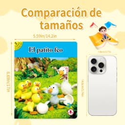 10 fairy tale books in Spanish, a set of Libros bedtime stories to read with colorful content for preschool learning