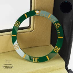 40mm * 31.7mm Ceramic Watch Tilt Bezel Insert Fit 42mm to 44mm Diving GMT Yacht Sea Dweller Watch Cases Watch Ring Accessories
