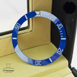 40mm * 31.7mm Ceramic Watch Tilt Bezel Insert Fit 42mm to 44mm Diving GMT Yacht Sea Dweller Watch Cases Watch Ring Accessories