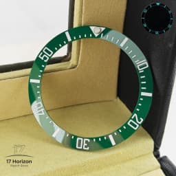 40mm * 31.7mm Ceramic Watch Tilt Bezel Insert Fit 42mm to 44mm Diving GMT Yacht Sea Dweller Watch Cases Watch Ring Accessories