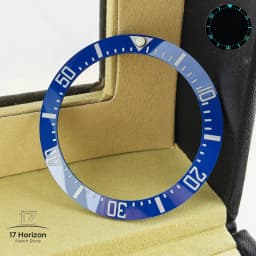 40mm * 31.7mm Ceramic Watch Tilt Bezel Insert Fit 42mm to 44mm Diving GMT Yacht Sea Dweller Watch Cases Watch Ring Accessories