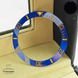 40mm * 31.7mm Ceramic Watch Tilt Bezel Insert Fit 42mm to 44mm Diving GMT Yacht Sea Dweller Watch Cases Watch Ring Accessories