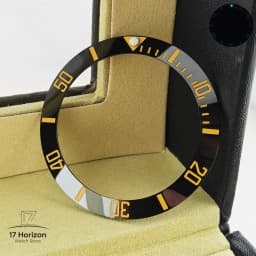 40mm * 31.7mm Ceramic Watch Tilt Bezel Insert Fit 42mm to 44mm Diving GMT Yacht Sea Dweller Watch Cases Watch Ring Accessories