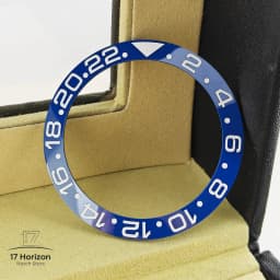 40mm * 31.7mm Ceramic Watch Tilt Bezel Insert Fit 42mm to 44mm Diving GMT Yacht Sea Dweller Watch Cases Watch Ring Accessories