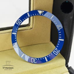 40mm * 31.7mm Ceramic Watch Tilt Bezel Insert Fit 42mm to 44mm Diving GMT Yacht Sea Dweller Watch Cases Watch Ring Accessories
