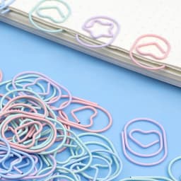 20pcs Colorful Loop Pins - Creative Stationery Bookmark Set, High Value for Money, Perfect for File Organization and Display