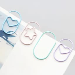 20pcs Colorful Loop Pins - Creative Stationery Bookmark Set, High Value for Money, Perfect for File Organization and Display