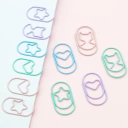20pcs Colorful Loop Pins - Creative Stationery Bookmark Set, High Value for Money, Perfect for File Organization and Display