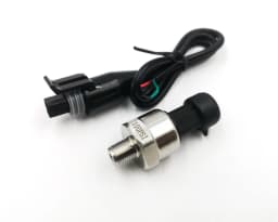 Pressure Sensor Transducer Transmitter for Water Oil Fuel Gas Air 1/8NPT DC 5V Ceramic Sensor Stainless Steel 5-300psi Optional