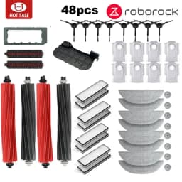 Roborock S8 MaxV Ultra robot Vacuum Cleaner Accessories mop Choth vacuum bags Side Brush Filter Replaceable Spare Parts