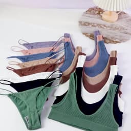 Ribbed Seamless U-Back Bralette Women's Tube Top Bra Wire Free Plunge Underwear Sexy Lingerie Small Cup Intimates M-XL