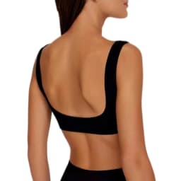 Ribbed Seamless U-Back Bralette Women's Tube Top Bra Wire Free Plunge Underwear Sexy Lingerie Small Cup Intimates M-XL