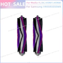Fit For Midea i5 i5C VCR10W VCR07 VCR08 MR09, Samsung VR05R5050WK, Eureka NER450 Parts Main Roller Side Brush Filter Mop Cloth