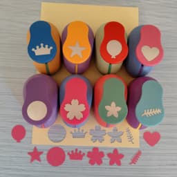 1.8cm - 2.5cm Flower Furador Diy Paper Cut Eva Foam Maker Puncher Scrapbooking Labor Saving For Hole Punch DIY Handmade