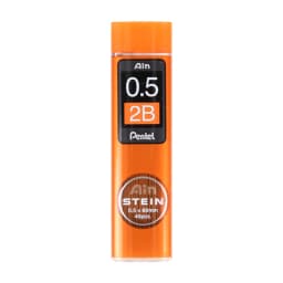 1 Tubes/Lot (40pcs/Tube) Pentel 0.5mm Mechanical Pencil Refills B,2B,3B,4B,H,2H,HB Pencil Leads for School & Office Stationery