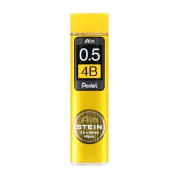 1 Tubes/Lot (40pcs/Tube) Pentel 0.5mm Mechanical Pencil Refills B,2B,3B,4B,H,2H,HB Pencil Leads for School & Office Stationery