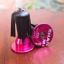New 9 Colors Are Available Cycling Handlebar Cap Bicycle Grips Aluminum Alloy Bike Handle Bar End Plugs Bicycle Parts