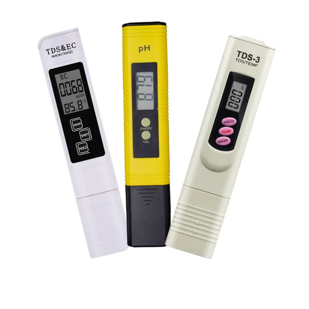 Digital PH/EC/TDS Meter Optional 0.01 PH Tester EC TDS Meter Water Acidity Test Tool Hydroponic Pool for Aquarium Swimming Pool