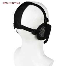 Outdoor Sport Tactical Mask Protective Strike Metal Mesh Airsoft Paintball Metal Mask Half Face Tactical CS Mask