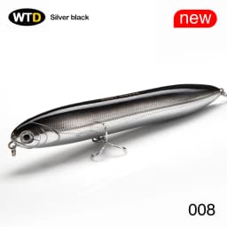 Hunthouse Long Casting Surface Pencil Fishing Lures 140mm 29g Floating Walk The Dog Hard Bait For Seabass Top Water Tackle