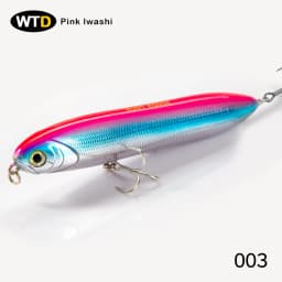 Hunthouse Long Casting Surface Pencil Fishing Lures 140mm 29g Floating Walk The Dog Hard Bait For Seabass Top Water Tackle