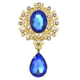 Charm Flower Brooch 10pc 25*45MM Crystal Gold Flat Back 2019 Wedding Wine Glass Ornament Decoraation Crafts Scrapbooking